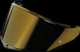 AGV GT3-2 Sportmodular Iridium Goud XL-XXL-XXXL - Maat L - Vizier