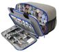 Sac organisateur pour peinture acrylique, convient pour 54 bouteilles, dimensions 34,5 x 15 x 20,5 cm, fabriqué en polyester