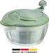 Westmark Slacentrifuge, 5 l, ø 26 cm, Kunststof, BPA-vrij, Fortuna, Doorzichtig/Mint groen