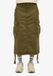 Superdry Midi Cargorok Dames Burnt Olive Katoen/Elastaan UK12-EU40