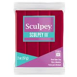 Sculpey III Polymeer Clay 2oz-rood