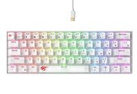 Havit KB903L Transparent White Gaming Keyboard
