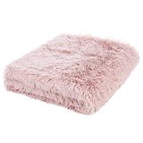 Catherine Lansfield Knuffeldeken hoogpolig 150 x 200 cm (Blush Pink)