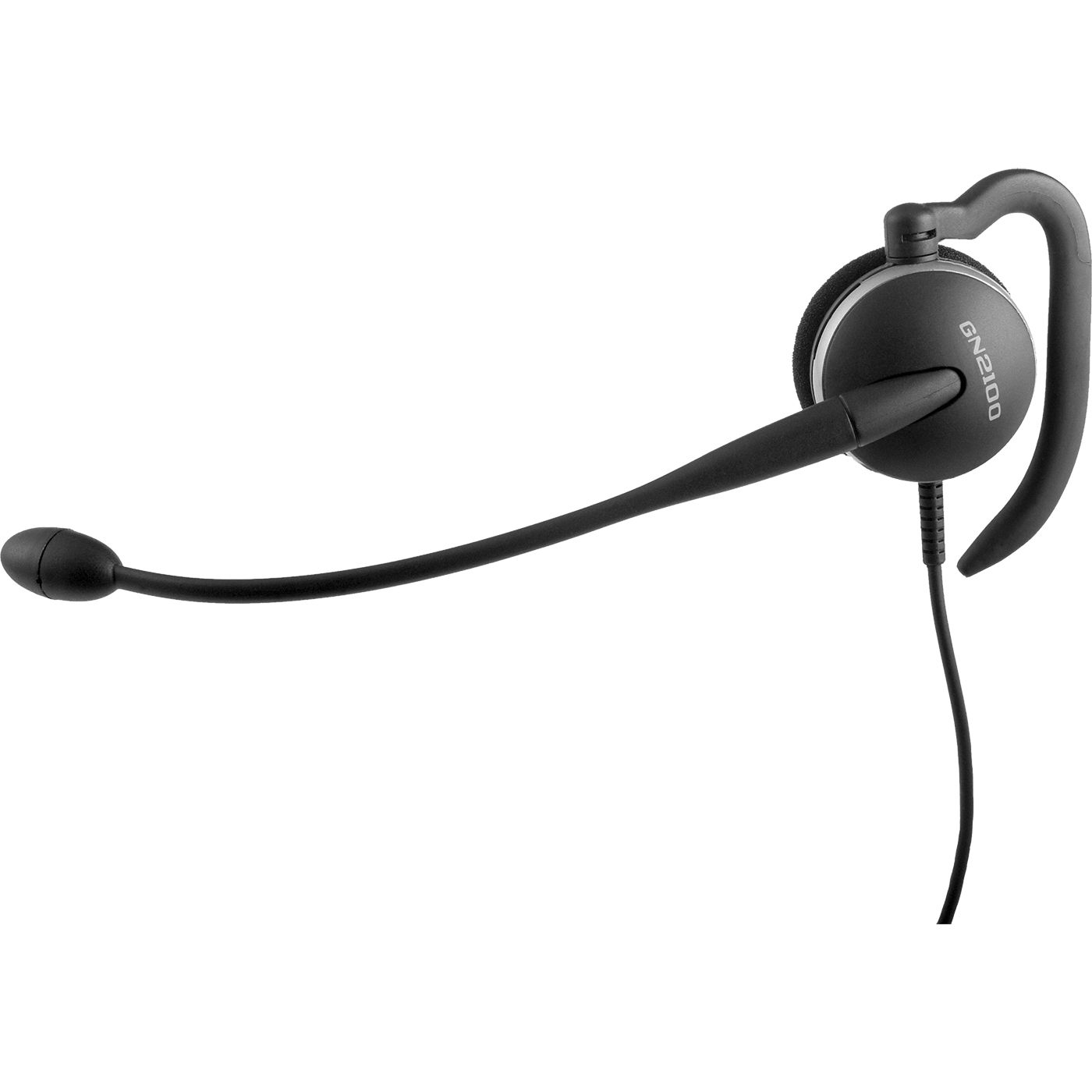 Jabra GN2100 FlexBoom Monaural Headset - Bedraad - Zwart