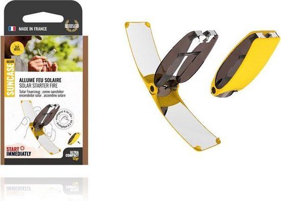 Solar Brother Suncase V2 Fire Starter - Geel