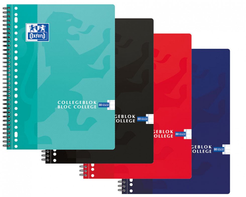 Oxford A4 Schrijfblok & Schrift - 90 g/m²