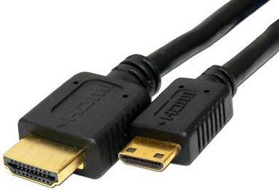 Akyga HDMI Male naar Mini HDMI Male Kabel 1m Zwart