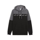 PUMA Sweatshirt 'Around The Block' grijs / zwart