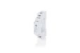 DIGITUS DIN-railvoeding – 5 V DC / 2,4 A / 12 W – Ingangsspanning 90–264 V AC / 127–370 V DC – Breedte 18 mm – Getrapte behuizing – DIN-railmontage in schakelkast – Grijs