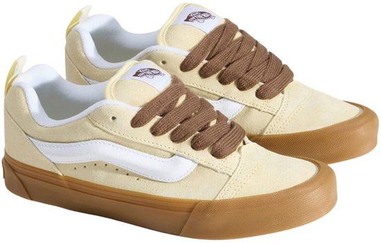 Vans Knu Skool Sneakers Senior Geel/Bruin