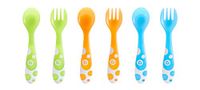 Munchkin Multi-Coloured Forks and Spoons Set of 6