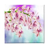 Homemania Muurfoto, bloemen, natuur, voor woonkamer, slaapkamer, meerkleurig, 60 x 3 x 60 cm, HM20KNV60 x 60 – 201, polyester, hout