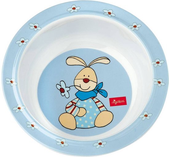 Sigikid Melamine - Kom Bunny - Blauw multi colour