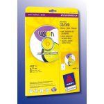 Avery L6015-25 - Printeretiketten - wit