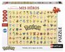 Ravensburger Puzzle pour adultes, 1000 pièces - Pokémon - Johto-regio Pokedex