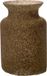 Merkloos Vaas Dubai - beige/zand graniet - glas - 14 x 20 cm