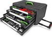 Happyment® Premium gereedschapskist - Gereedschapset - Gereedschapskoffer - Gevuld - Met laden