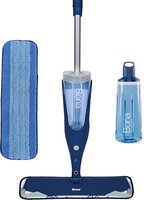 Bona Premium Spray Mop - Alles-in-1 Dweilsysteem - Vloerwisser met Spray - Inclusief Houten Vloer Reiniger & Microvezel Reinigingspad Dweil - Streeploos - Sneldrogend
