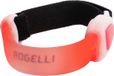 Rogelli Dames en Heren Led Armband - One Size - Rood