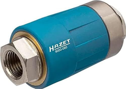 HAZET Veiligheidskoppeling 9000-060 - Persluchtsnelkoppeling - 1/4" Binnendraad - 0-20 Bar