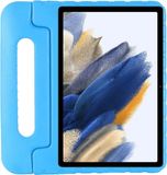 Merkloos Samsung Galaxy Tab A8 Kinder Tablethoes met Handvat Blauw