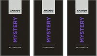 Amando Mystery Aftershave - 3 x 100 ml - Voordeelverpakking