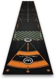 Wellputt Classic Puttingmat 400 x 50 cm - Groen Zwart