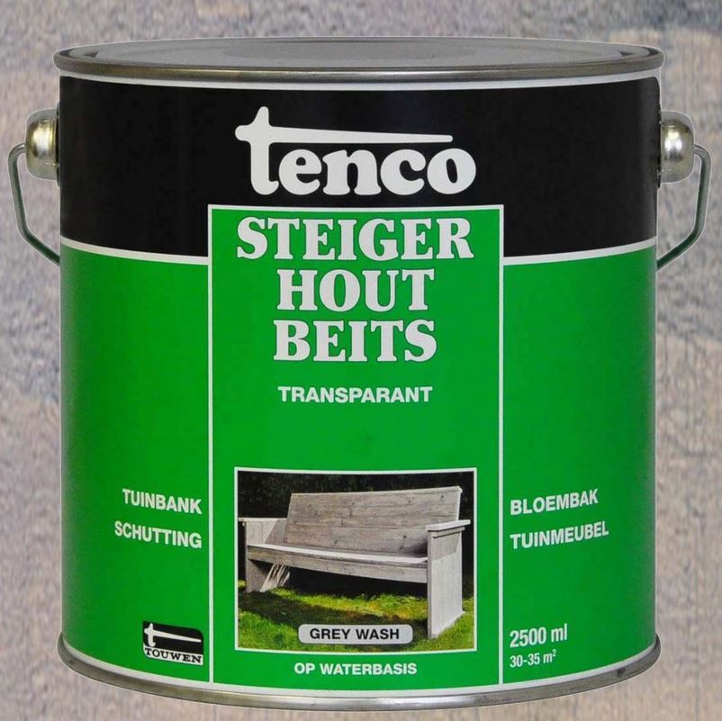 Tenco Steigerhout beits grey wash 2 5 l