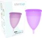 Stercup - Paarse menstruatiecup - Siliconen cup - Maat L