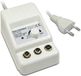METRONIC 332187 Versterker, digitale terrestrische tv-antenne, signaalversterker met voeding, splitter voor tv-systemen, compatibel met 4G/5G, 24 dB, 2 uitgangen tv-aansluiting 9,52 mm