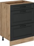 Vicco R-Line Keukenonderkast – 60 cm met laden, zonder werkblad Beton