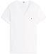 Tommy Hilfiger V-hals T-shirt Vrouwen 3XL Katoen Wit