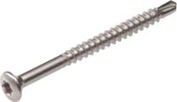 Topdrill Glaslatschroef Zelfborend Rvs-410 Lk Torx TX10 3.2X50
