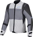 Alpinestars ST-2 Air Motorfiets textiel jas - Donkergrijs/lichtgrijs - Maat L