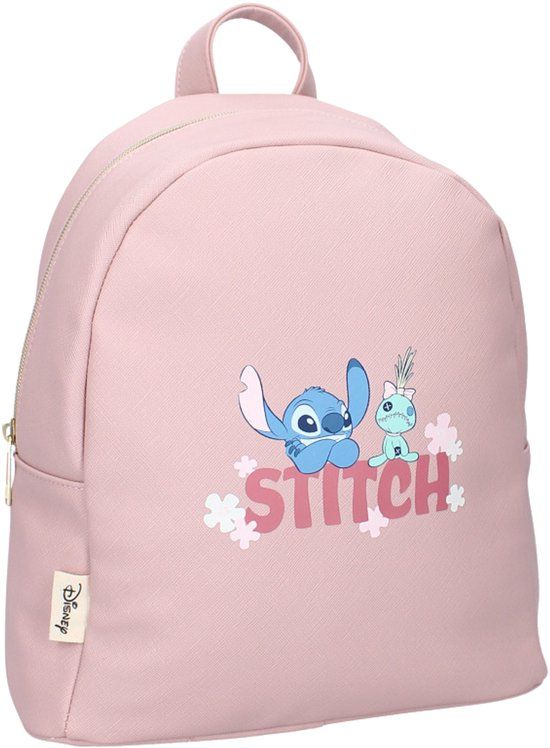 Lilo & Stitch Made For You Rugzak - Roze - Stitch