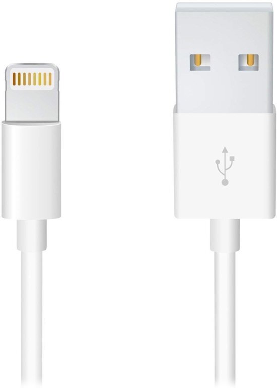 TechNow Lightning Kabel naar USB voor Oplader - 1 Meter Lightningcable - Oplaadkabel voor Apple iPhone XR / XS Max / XS / 8 Plus / 7 / 6 + voor Apple iPad 9.7 2018 / 2017 / Pro / Mini / 2/3/4