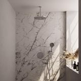 Brauer Chrome Edition Thermostatische Doucheset Inbouw - Hoofddouche 30 cm - 3 Weg - Handdouche Rond 3 Standen - Doucheslang - Wandaansluitbocht - Chroom