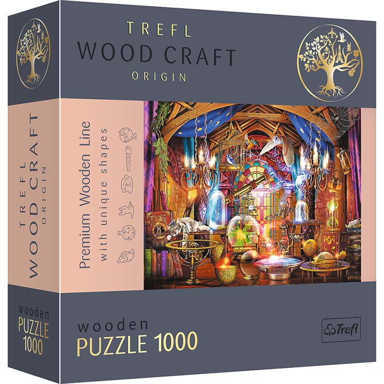 Trefl Trefl - Puzzles - &quot;1000 Wooden Puzzles&quot; - Magical Chamber