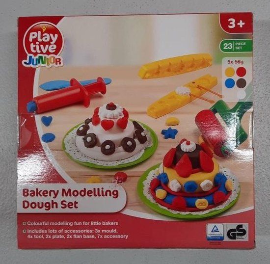 Play Tive Junior Klei Bakset - 23 delig - mix