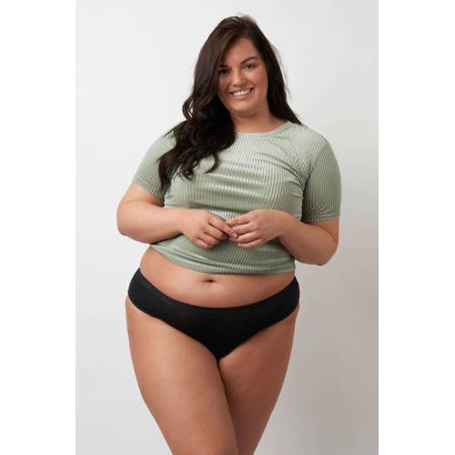 Moodies Undies Menstruatieslip Medium Zwart