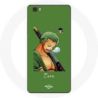 Maniacase Hoesje voor Huawei P8 Lite One piece Manga Zoro zwaard