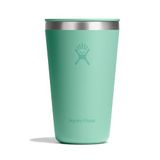 Hydro Flask All Around Tumbler Press-In Lid 473 ml (16 oz) Geïsoleerd Roestvrij Staal Bekerhouder Compatibel Houdt Dranken 24 Uur Koud & 12 Uur Warm Mermaid Green