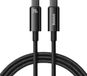 Baseus Wolfraam Goud USB-C naar USB-C kabel 240W 2m Zwart CAWJ040101