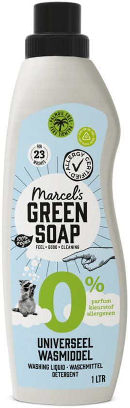 Marcel's Green Soap Wasmiddel Universeel 0% - 1 liter