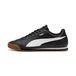 PUMA Turino II sneakers unisexe, Noir/Blanc/Argent, Taille 44,5