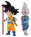 Figurines collection Son Goku (mini) et Kai (mini), lot de 2, 4,7 pouces, en plastique