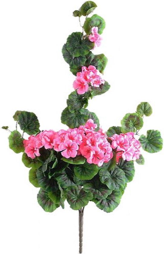 Buitengewoon Boet Buitengewoon de Boet Kunstbloem geranium 70 cm, roze