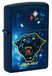 Zippo - Santa Cruz Design, Color Image - Navy Matte - Stormaansteker, navulbaar, in hoogwaardige geschenkdoos, 49613, eenheidsmaat