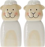 Excellent Houseware Schaap Waterverdamper radiator - 2x - kunststeen - 18 cm