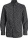 Jack & Jones Premium Overhemd Regular Fit Gebloemd Lange Mouw Biologisch Katoen/Viscose Zwart L